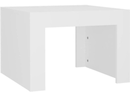 Coffee Table, Coffee Tables Vidaxl Branco Madeira Processada (50 X 50 X 35 Cm)
