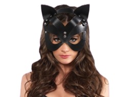 Máscara de Rosto Cosplay Halloween Carnaval Meio Rosto Ajustável