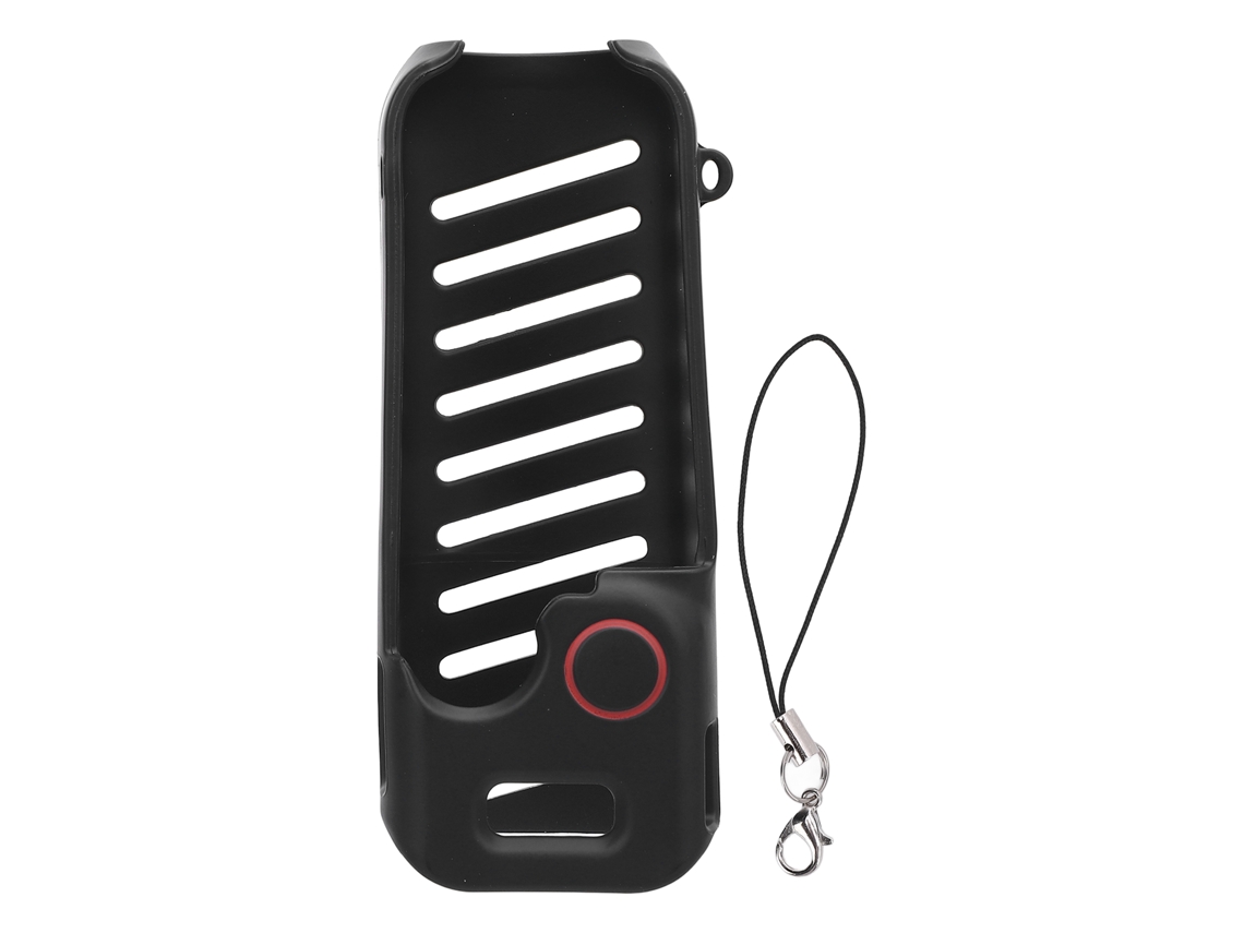 Protective Case For Pocket 3 Tpu Shockproof Anti Slip Handheld Action Camera Protective Sleeve Cover With Wrist Strap Black LAXISCREED