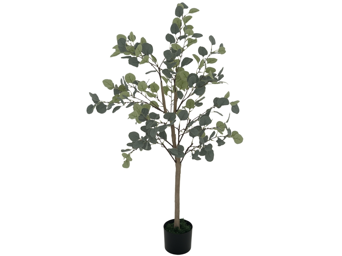 Árvore Artificial De Eucalipto De 120 Cm De Diâmetro, Planta Artificial Decorativa, Árvore Artificial Para Interiores Com 230 Folhas, Para Decoraçã...