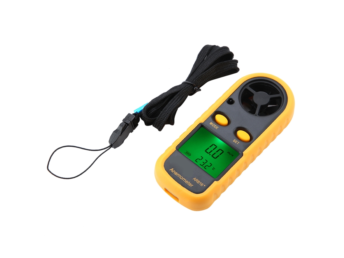 Anemômetro Digital AR816+ com Luz de Fundo S/MARCA