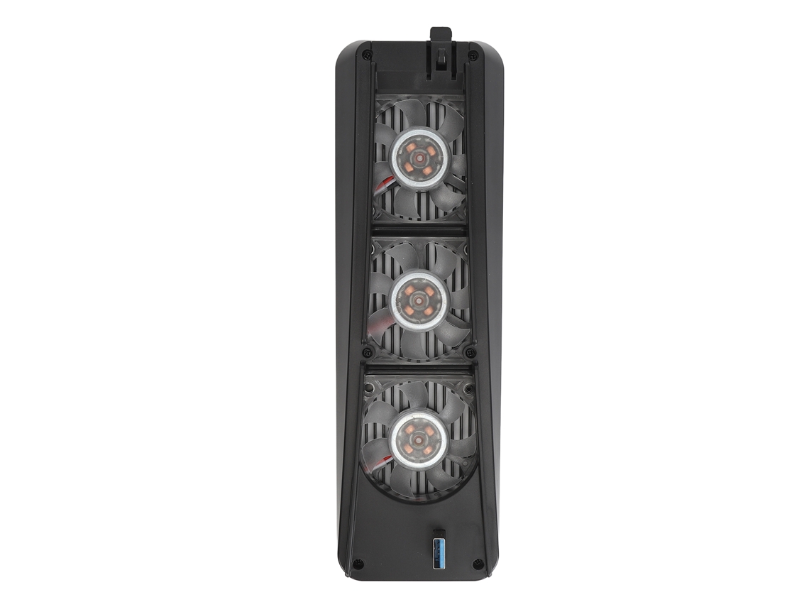 Cooler Hs ps5098 Cooler Auxiliar para Console Ps5 EOOCOO (dissipação Eficiente de Calor, Efeito de Luz Azul)