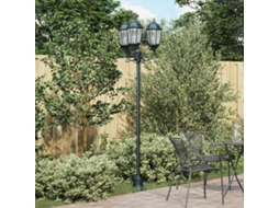 Vidaxl Luz De Jardim 57 X 49 X 241 Cm Alumínio E Vidro