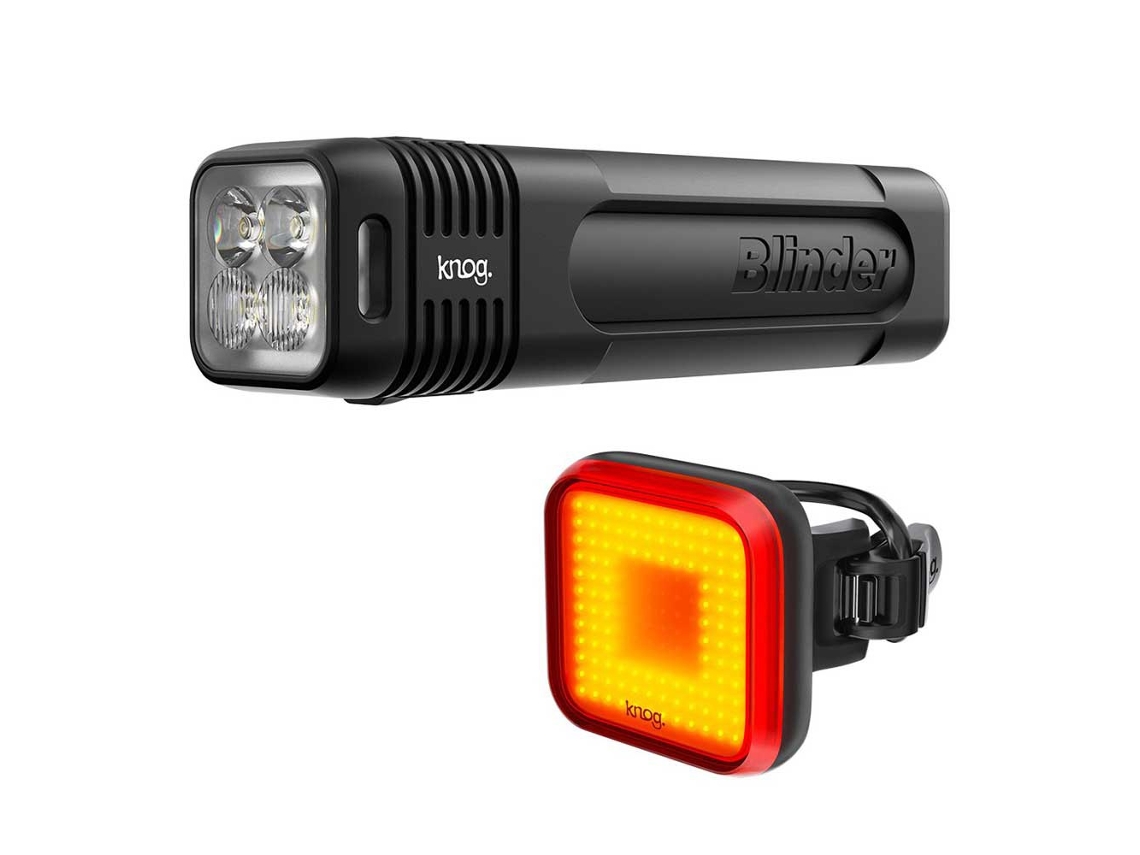 Set Luzes Blinder 900 Square Prateado 900 / 100 Lumensknog