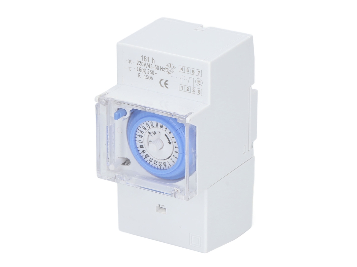 Timer Mecânico Sul181h Com Bateria 80mah Interruptor De Controle De Tempo 220vac 2500w Para Casa