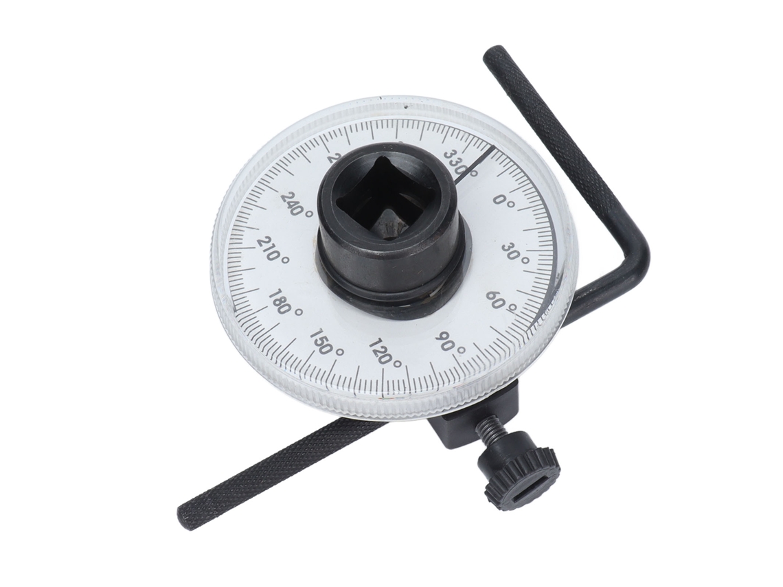 Laxiscreed Instrumento De Medição De Ângulo Ajustável 360° Para 1/2 Polegadas