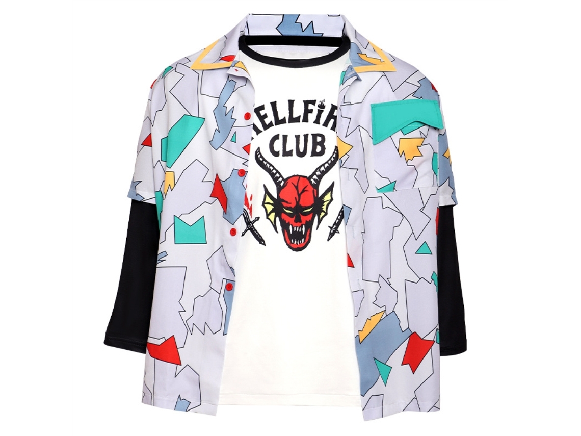 Camiseta Cosplay manga curta e longa com MARCA