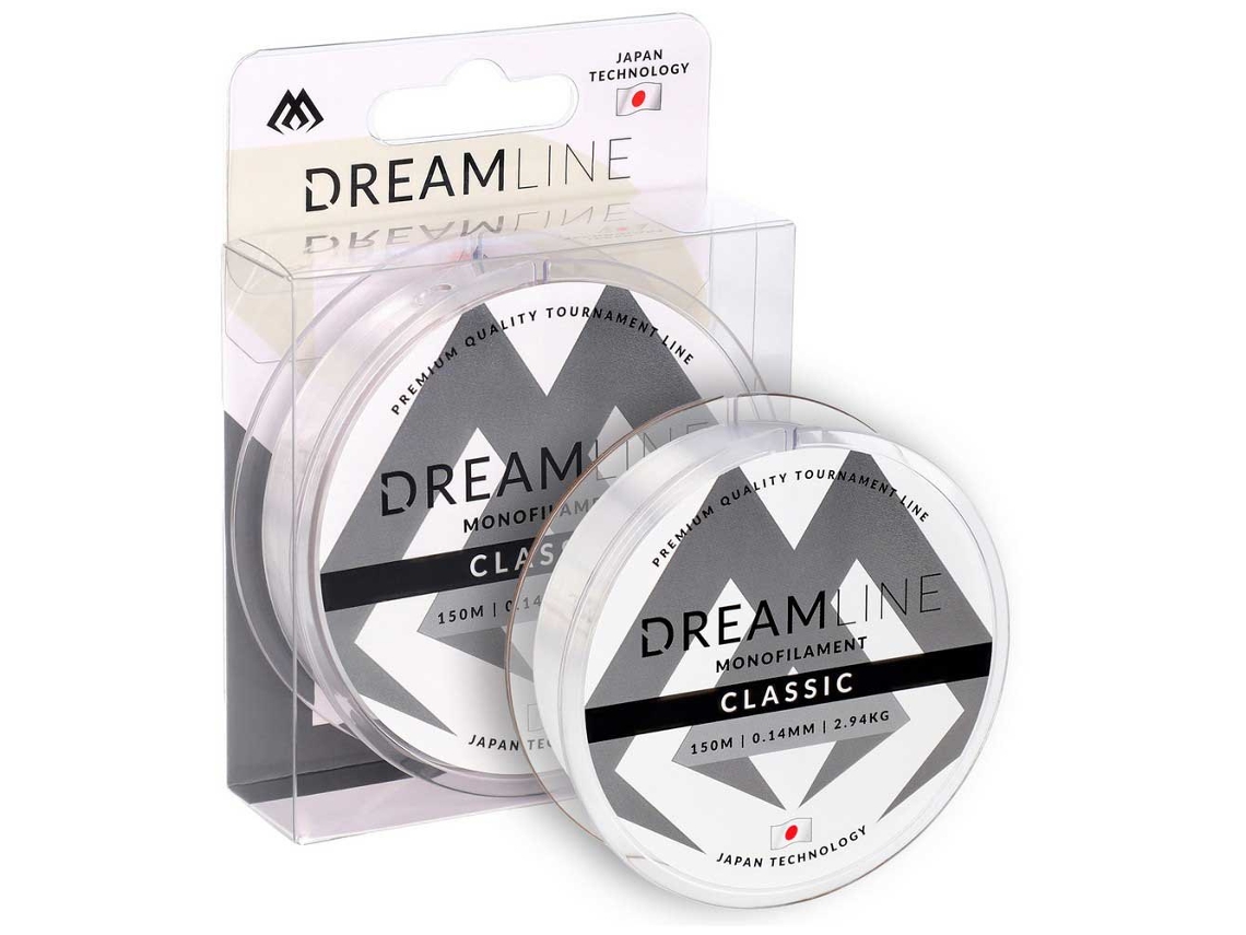 Monofilamento Dreamline Classic 150 M Branco 0.180 Mmmikado