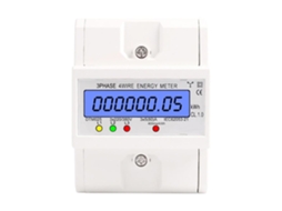 Medidor de Energia HALINUIA Trifásico 4 Fios 220/380V 5-80A (KWh - Instalação em Trilho DIN)