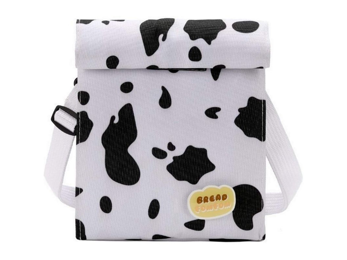 2026 bolsa Cruzada de Lona com Estampa de Vaca para Telefone Celular Pequena para Homens, Mulheres e Crianças