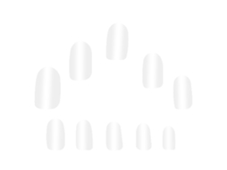 Tips De Unhas (transparente, 600 Peças, Cobertura Total, Sem Necessidade De Lima) + Eoocoo