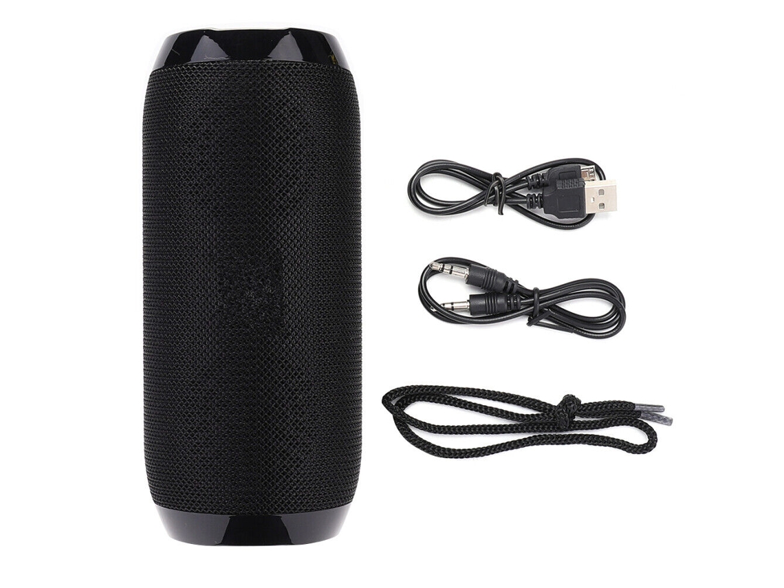 Alto Falante Bluetooth Portátil Para Áreas Externas, Sem Fio, À Prova Dágua, Estéreo, Graves Pesados, Alta Frequência, Preto SUNNY SPACES