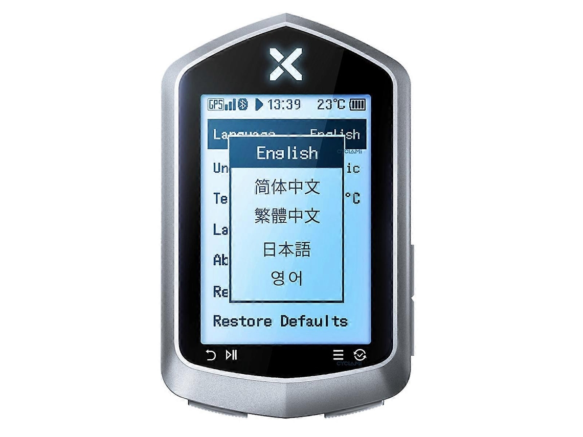 Xoss Nav Plus Nav Bike Computer GPS Velocímetro Odômetro Sem Fio Slowmoose