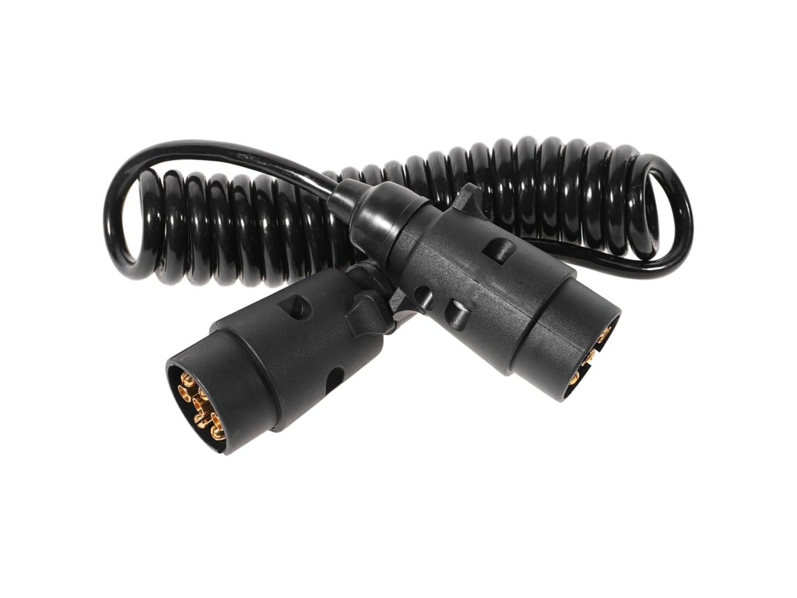Chicote De Fiação Elétrica De Nylon Para Reboque, Em Plástico Preto.