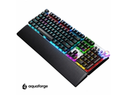 Teclado Mecânico 104 Teclas Switch Azul Preto