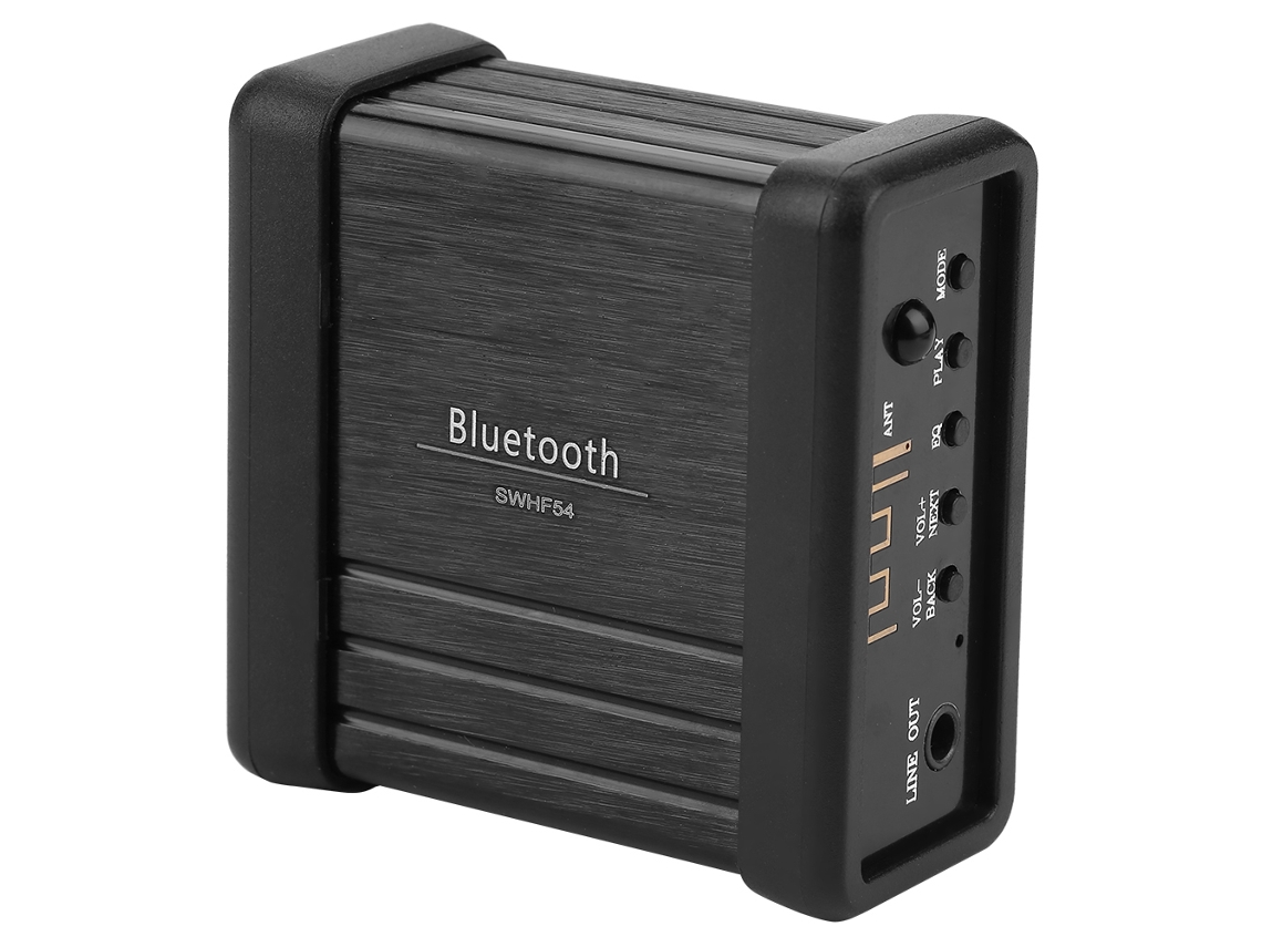 Receptor de Áudio Bluetooth Sem Fio Pré amplificador Caixa de Decodificação Usb 5vdc Hf54 Sem Isolamento