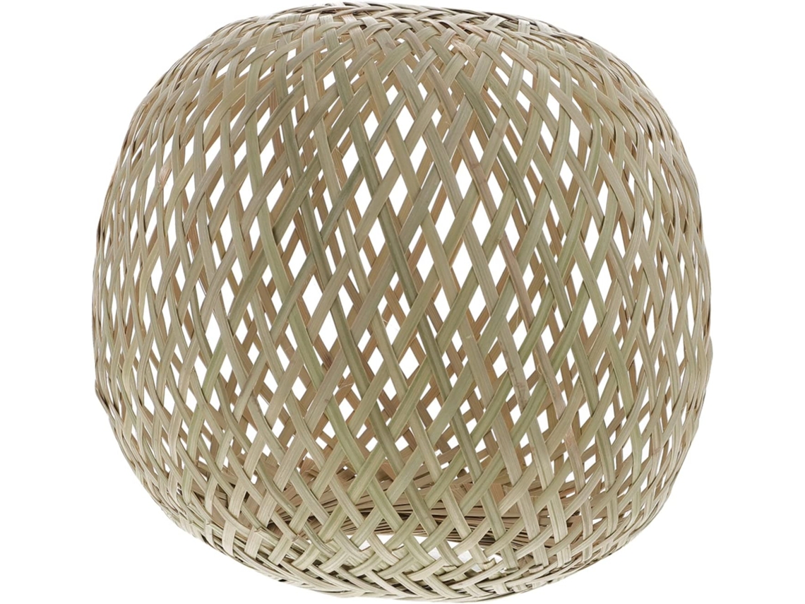 Abajur Vintage De Bambu Trançado, Luminária Pendente Resistente Ao Desgaste.