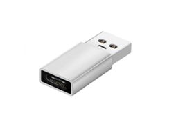 Cabo Usb c para Usb a (fêmea) Prata AOZORZ (macho)