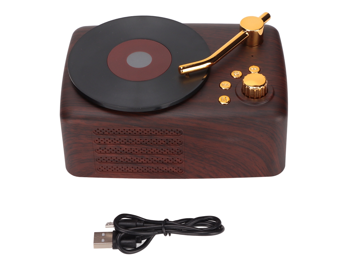 Tocador de Vinil Mini Retro Bluetooth LAXISCREED