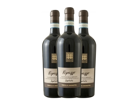 Vinho CECILIA BERETTA Superiore Valpolicella Ripasso (0.75 L - 3 Unidades)