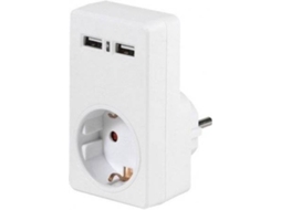 Adaptador Tomada VIVANCO A 1W2USB