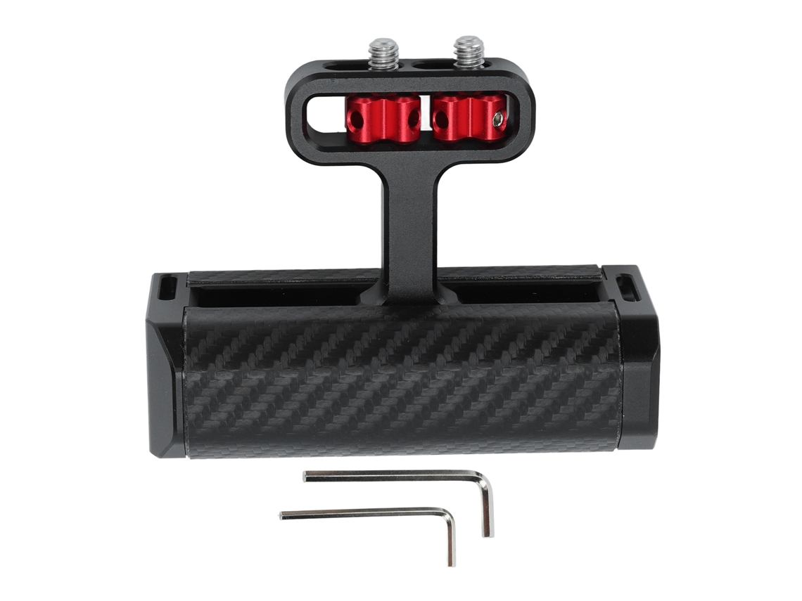 Camera Side Handle Aluminum Alloy Height Adjustable 1/4 Thread Anti Slip Camera Handle Grip LAXISCREED