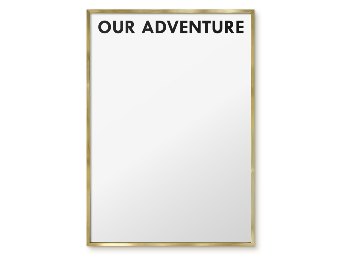 Magnetic Board Our Adventure For The Living Room Espelharte (70x100 Cm)