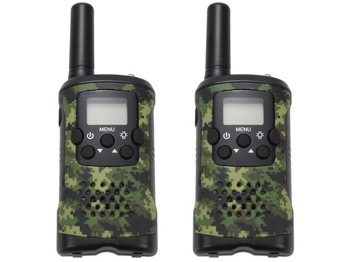 2 Walkie Talkies Infantis 400,470 MHz, Rádio 6 K AQUAFORGE