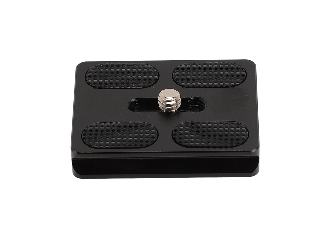 Quick Release Plate Aluminum Alloy 38mm Slot Standard 1/4in Thread Camera Tripod Quick Release Plate For Camera Stabilizer LAXISCREED