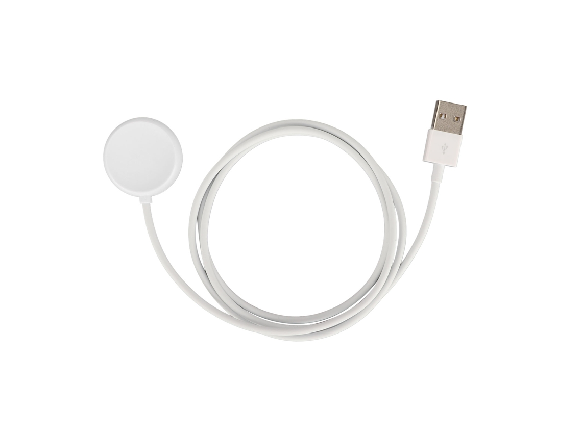 Carregador Portátil Usb Magnético Sem Fio Para Google Pixel Watch Com Carga Rápida Branco