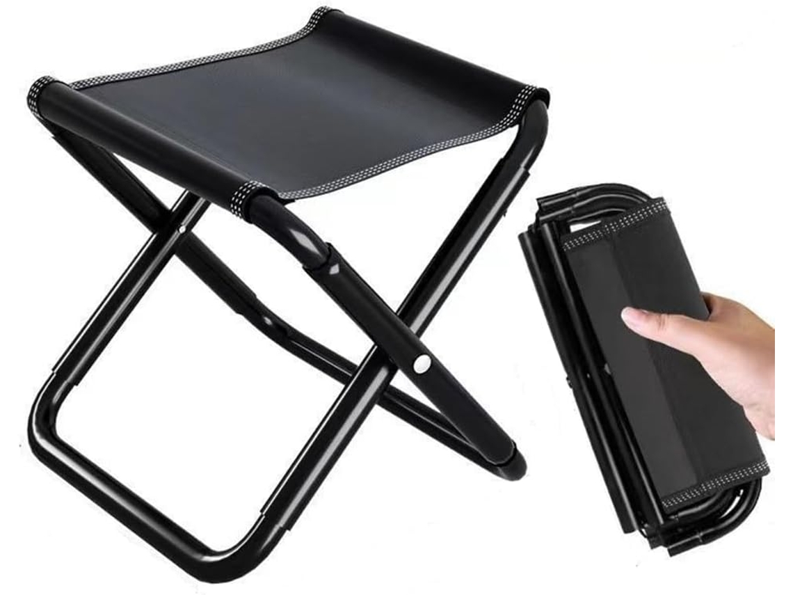 Banqueta Dobrável Portátil, para Camping, Viagens AQUAFORGE