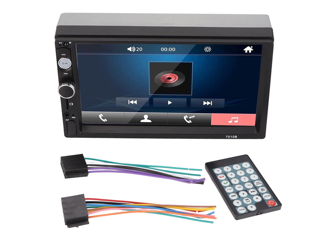 Aetheria player Mp5 Carro 7 Polegadas Tela Tática Bluetooth Mirror Link Controle Remoto