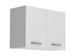 Coluna com 2 portas - Branco - 80 x 36 x 58 cm AUCUNE