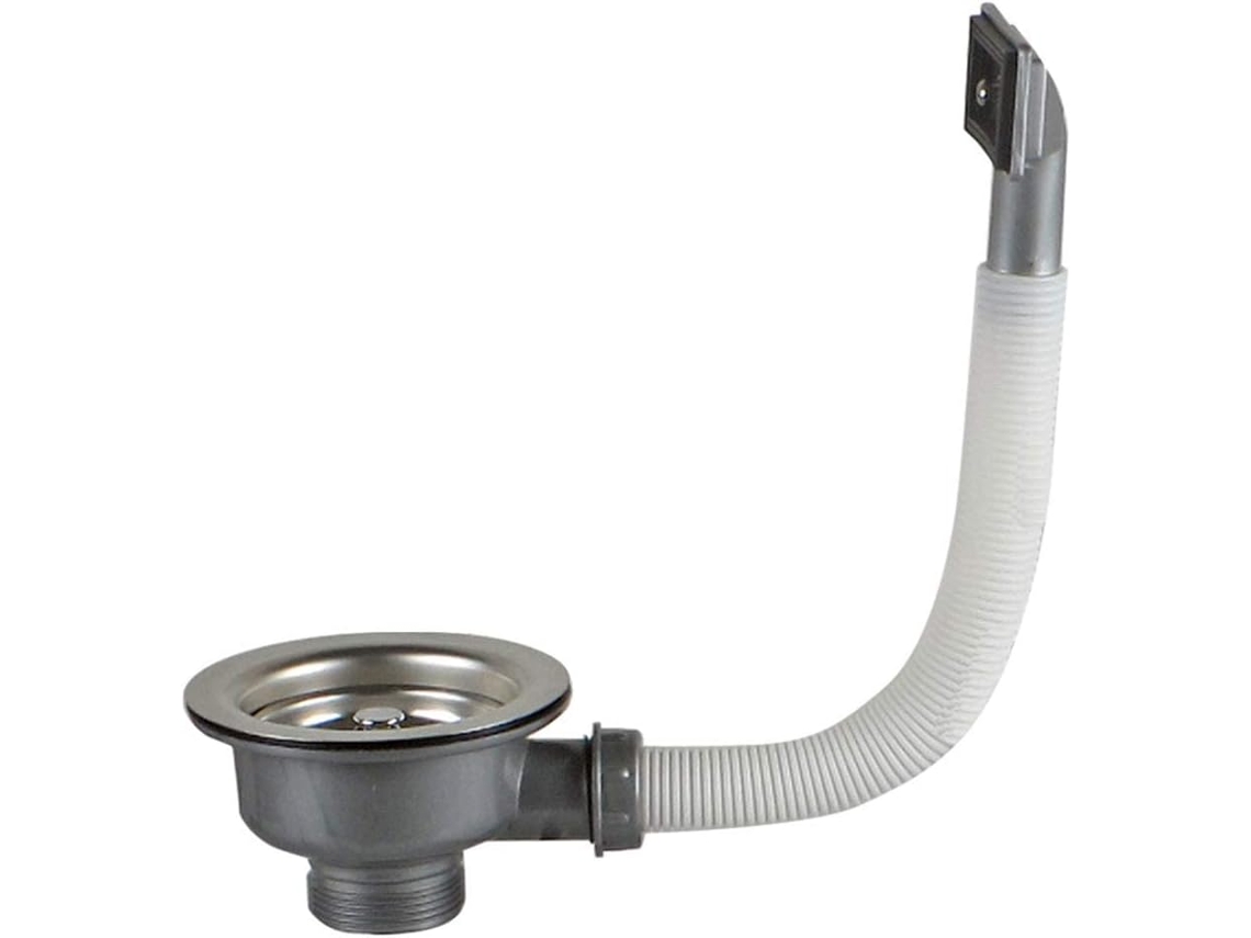 Ralo De Pia De 114 Mm 1½" E Ladrão Retangular, Ralo De Pia Em Aço Inoxidável