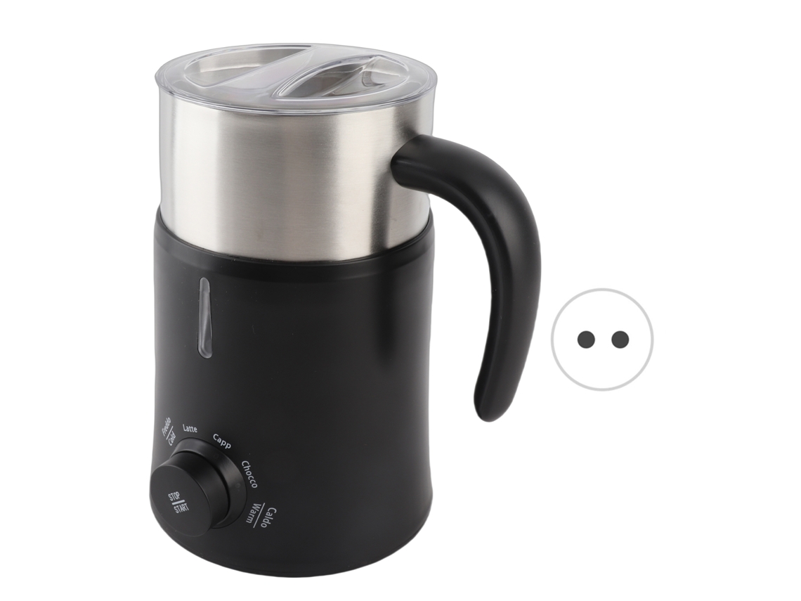 Espumador De Leite 5 Em 1 Laxiscreed Com Sistema Magnético, Ideal Para Espuma Quente E Fria Em Casa
