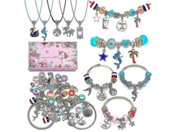 2026 kit para Fazer Pulseiras com Encantos, Materiais de Joalheria para Meninas Adolescentes Idade 8 12