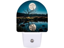 Luz Noturna Led Com Sensor, Luz Noturna Branca Quente Suave Banheiro, Quarto, Cozinha, Semicírculo