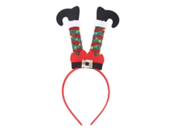 Tiara de Natal com Luz para Crianças e Fantasia de Elfo LAXISCREED