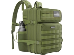 Mochila Táctica NUMADA Army B50 com Sistema Molle (50L - Verde)