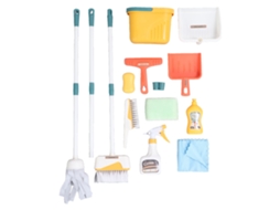Kit De Limpeza Para Crianças, Brinquedos De Limpeza Para Bebês, Vassoura E Mopa Infantil