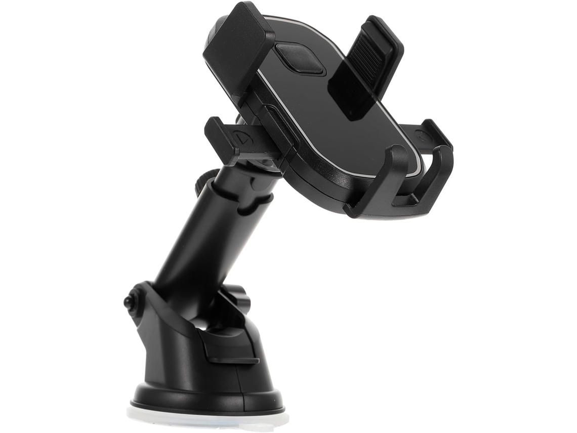 Suporte Para Celular Veicular Com Ventosa, Feito De Abs E Silicone, Reforçado E Antiderrapante, Para Uso Interno.