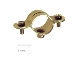 Abrazadera metalica m-6 60 mm. (caja 50 piezas)
