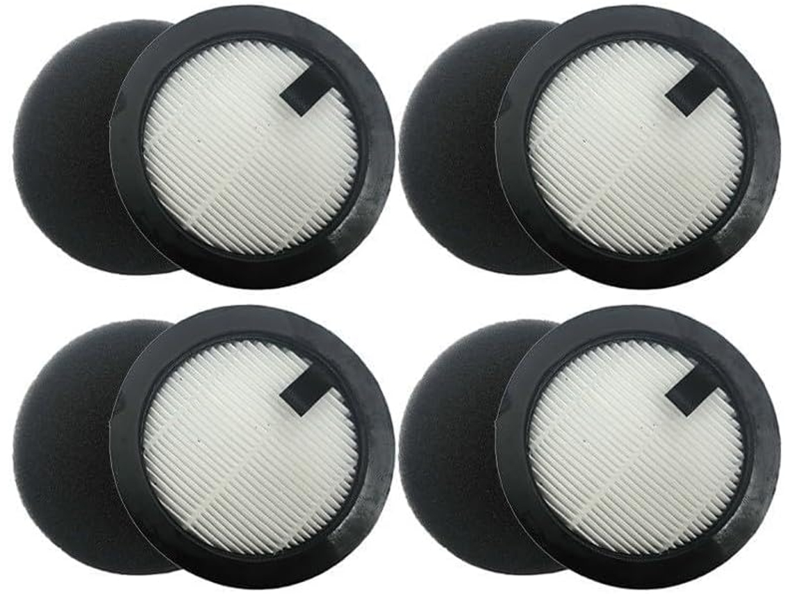 Kit De Filtro Hepa H13 E Esponja Alta Eficiência Para Aspiradores Pó