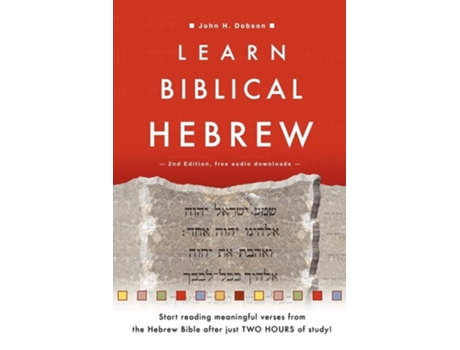 Livro Learn Biblical Hebrew de John H Dobson (Inglês)