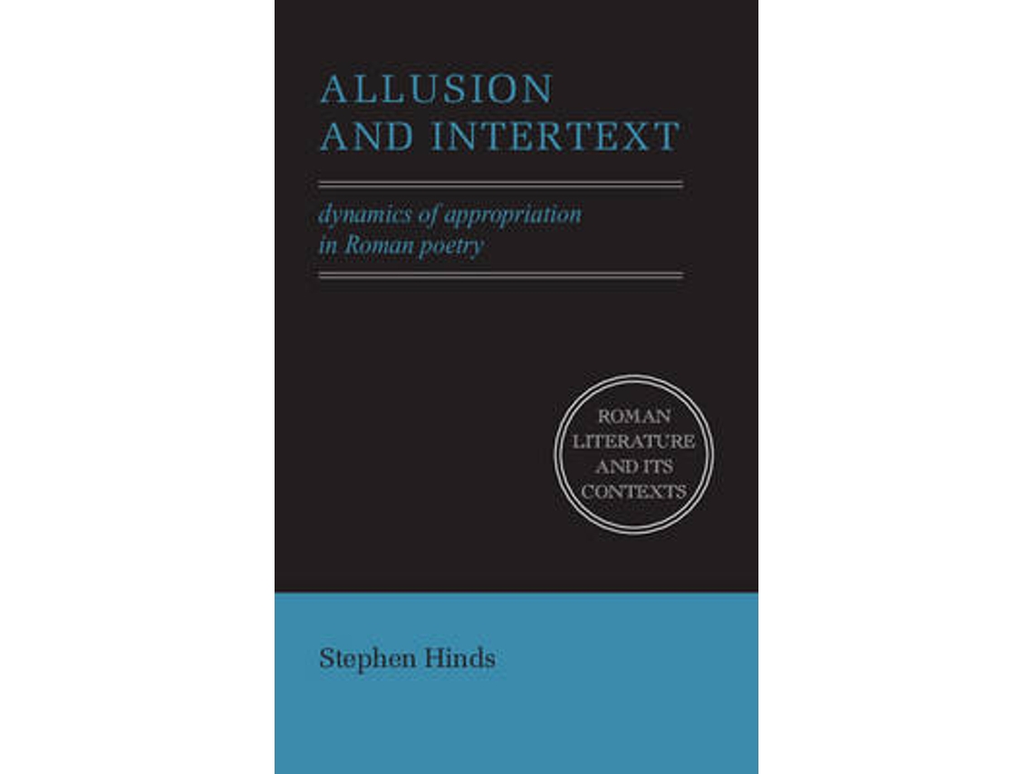 Livro Allusion and Intertext de Stephen Hinds (Inglês)