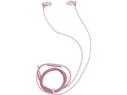Fones De Com Fio Ao Suor, 3,5 Mm E Fone Para Ar Livre, Ouro Rosa