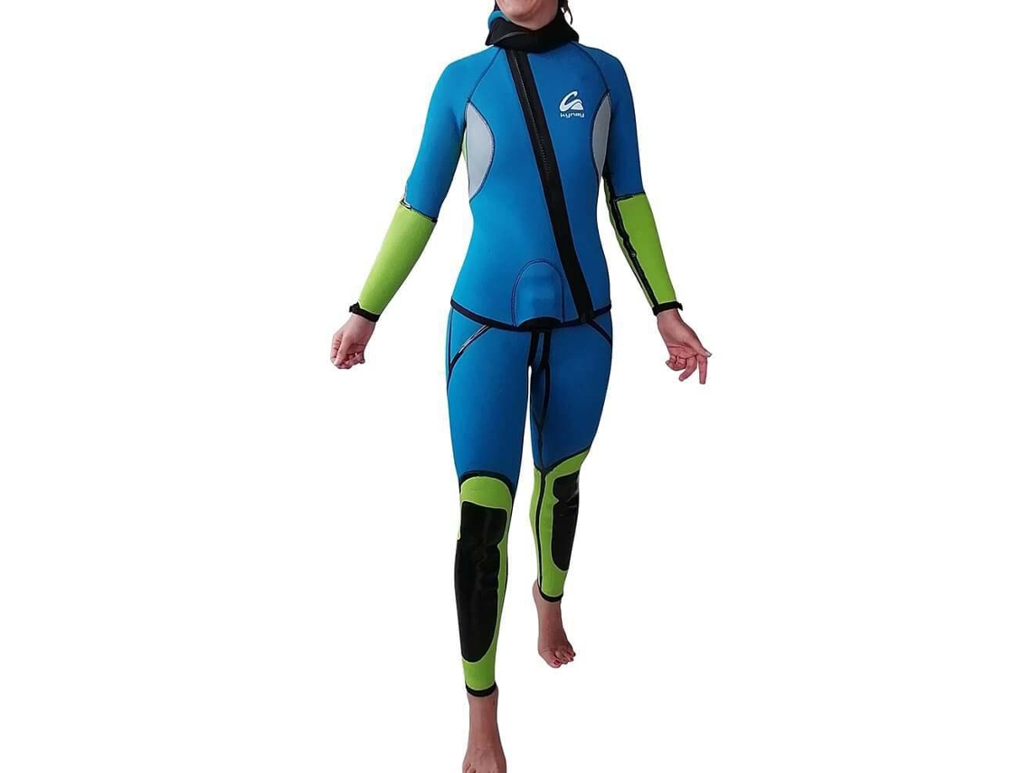 Casaco Canyoning Neoprene Verde M Mulher KYNAY