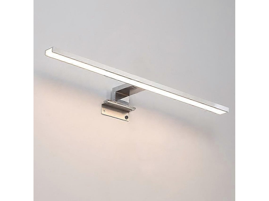 Rebe lâmpada Espelho Banheiro Led 40cm 7w 700lm 230v Alumínio Ip44 Estilo Europeu Simples Montagem Flexível 3 em 1