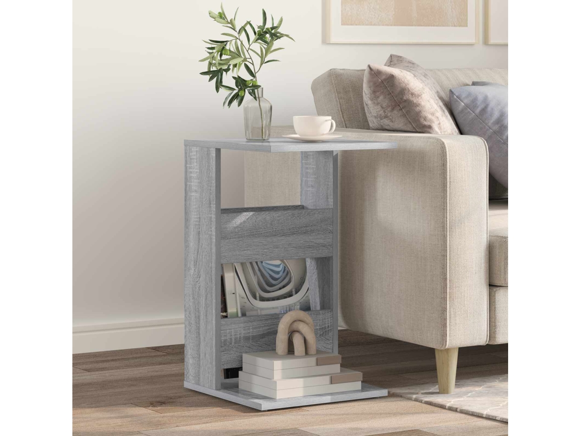 Vidaxl Mesa Lateral Cinza Sonoma 40 X 35 X 60,5 Cm