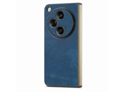 Capa De Couro Vintage Para Celular Oppo Find N3 À Prova De Arranhões